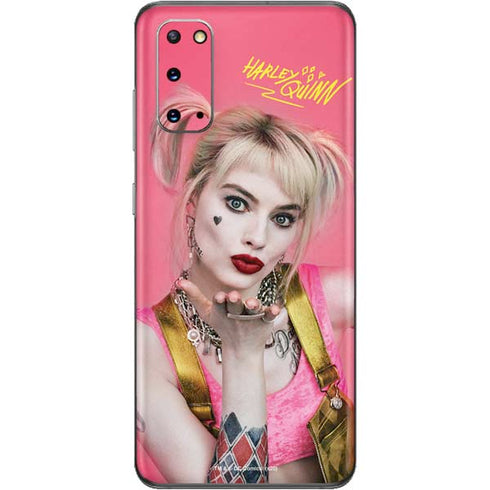 DC Comics Harley Quinn Movie Character Poster Galaxy S20 Skin