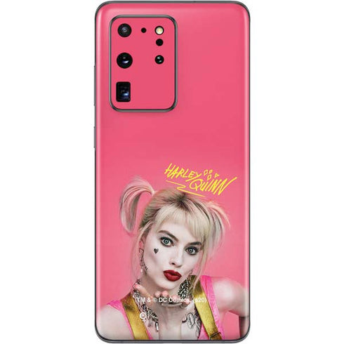 DC Comics Harley Quinn Movie Character Poster Galaxy S20 Ultra 5G Skin