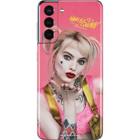 DC Comics Harley Quinn Movie Character Poster Galaxy S21 5G Skin