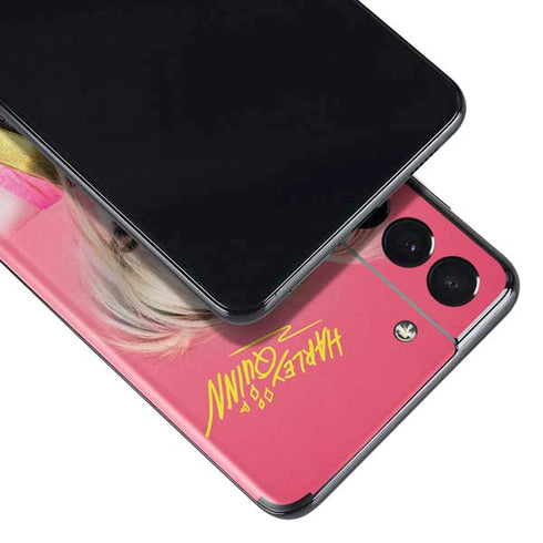 DC Comics Harley Quinn Movie Character Poster Galaxy S21 Plus 5G Skin