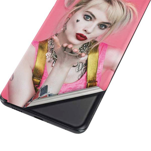 DC Comics Harley Quinn Movie Character Poster Galaxy S21 Plus 5G Skin