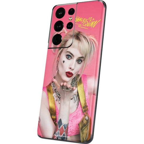 DC Comics Harley Quinn Movie Character Poster Galaxy S21 Ultra 5G Skin