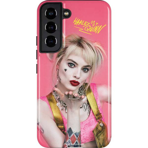DC Comics Harley Quinn Movie Character Poster Galaxy S22 Pro Case