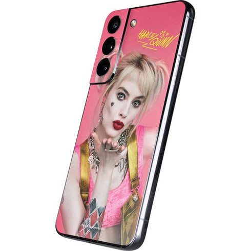 DC Comics Harley Quinn Movie Character Poster Galaxy S22 Skin