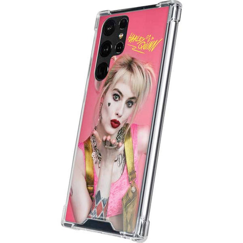 DC Comics Harley Quinn Movie Character Poster Galaxy S22 Ultra Clear Case