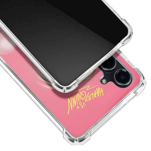 DC Comics Harley Quinn Blowing Kisses Galaxy S23 FE Clear Case