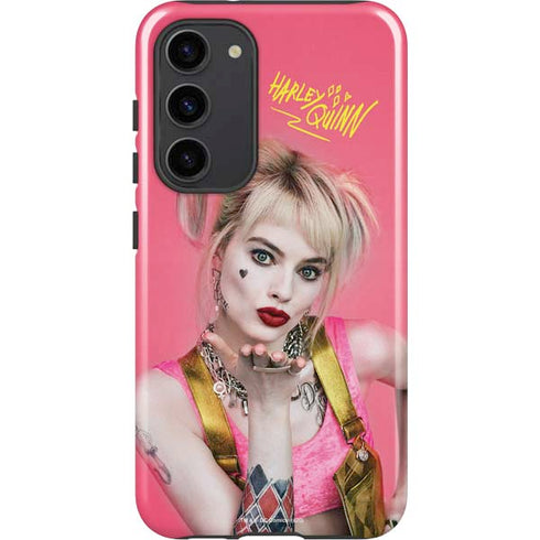 DC Comics Harley Quinn Movie Character Poster Galaxy S23 Plus Pro Case