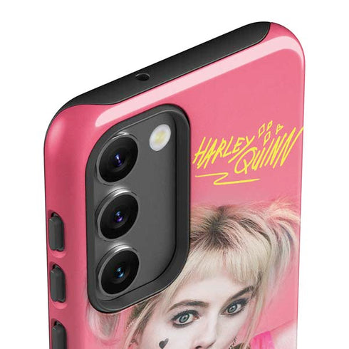 DC Comics Harley Quinn Movie Character Poster Galaxy S23 Plus Pro Case