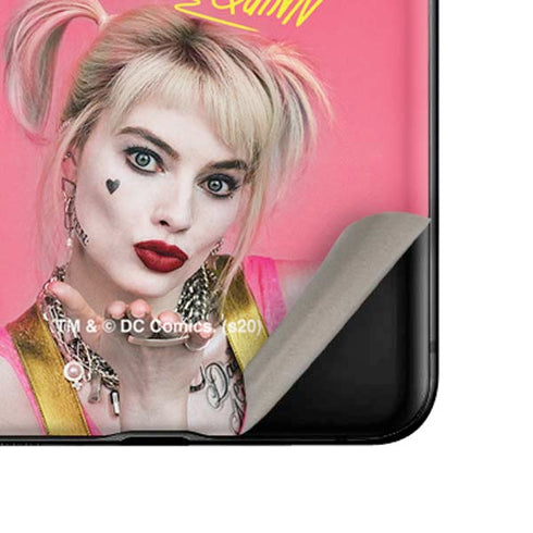 DC Comics Harley Quinn Movie Character Poster Galaxy Z Flip Skin
