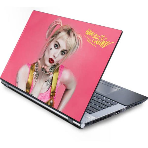 DC Comics Harley Quinn Movie Character Poster Generic Laptop Skin