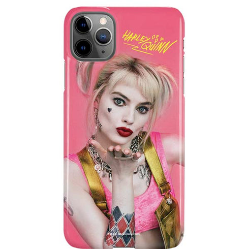 DC Comics Harley Quinn Movie Character Poster iPhone 11 Pro Max Lite Case