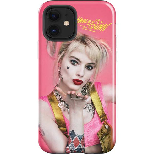 DC Comics Harley Quinn Movie Character Poster iPhone 12 Impact Case