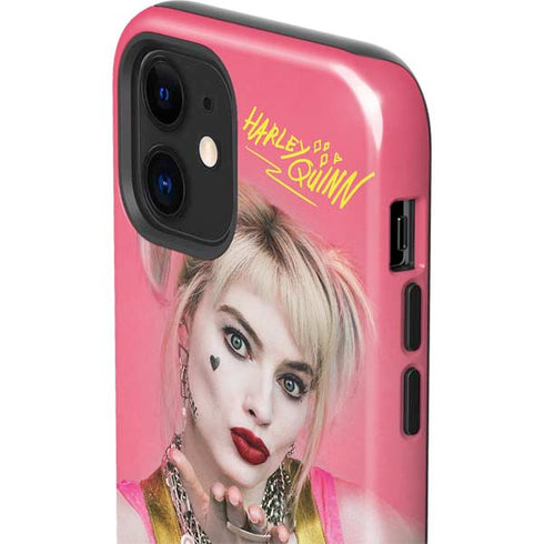 DC Comics Harley Quinn Movie Character Poster iPhone 12 Impact Case