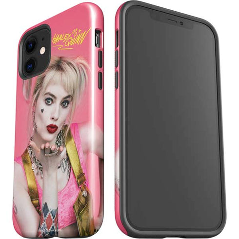DC Comics Harley Quinn Movie Character Poster iPhone 12 Impact Case