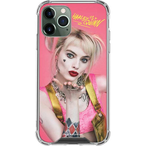 DC Comics Harley Quinn Movie Character Poster iPhone 12 Pro Max Clear Case