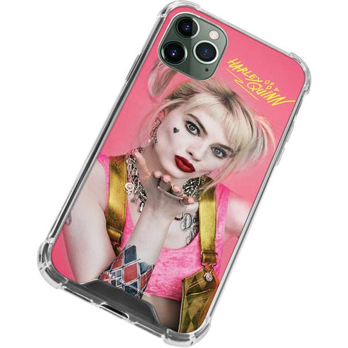 DC Comics Harley Quinn Movie Character Poster iPhone 12 Pro Max Clear Case