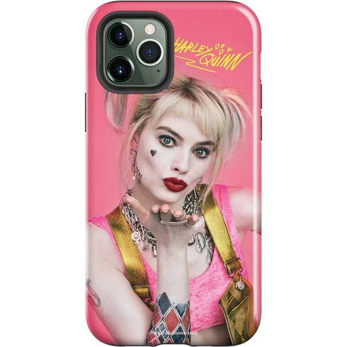 DC Comics Harley Quinn Movie Character Poster iPhone 12 Pro Max Impact Case