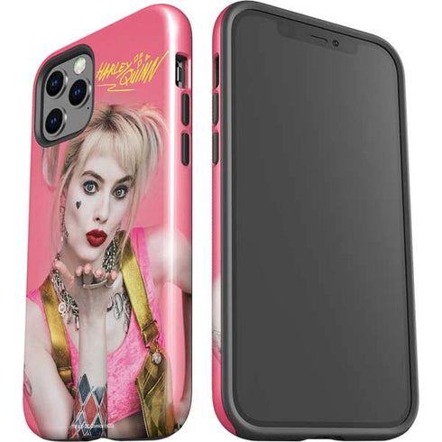 DC Comics Harley Quinn Movie Character Poster iPhone 12 Pro Max Impact Case