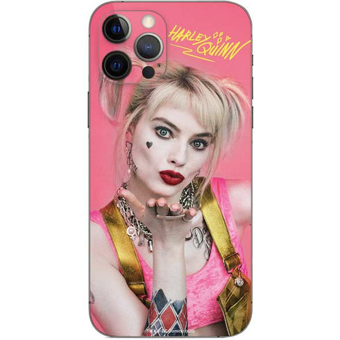 DC Comics Harley Quinn Movie Character Poster iPhone 12 Pro Skin