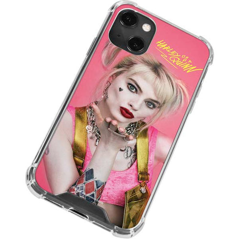 DC Comics Harley Quinn Movie Character Poster iPhone 13 Mini Clear Case