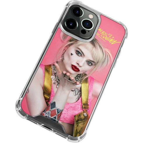 DC Comics Harley Quinn Movie Character Poster iPhone 13 Pro Clear Case