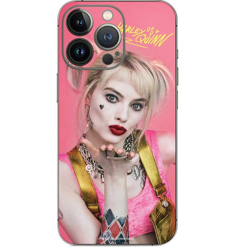 DC Comics Harley Quinn Movie Character Poster iPhone 13 Pro Skin