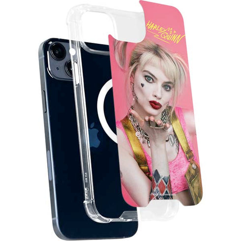 DC Comics Harley Quinn Blowing Kisses iPhone 15 Plus MagSafe Case