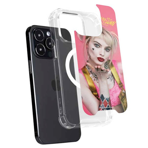 DC Comics Harley Quinn Blowing Kisses iPhone 15 Pro MagSafe Case