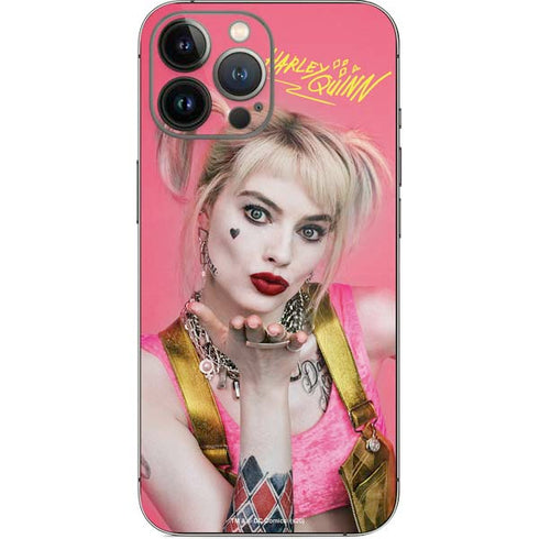 DC Comics Harley Quinn Movie Character Poster iPhone 14 Pro Max Skin