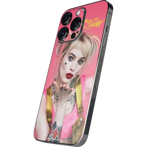 DC Comics Harley Quinn Movie Character Poster iPhone 14 Pro Max Skin