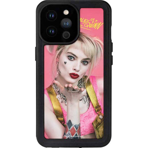 DC Comics Harley Quinn Movie Character Poster iPhone 14 Pro Max Waterproof Case