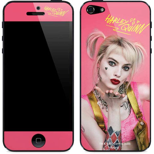 DC Comics Harley Quinn Movie Character Poster iPhone 5/5s/5SE Skin