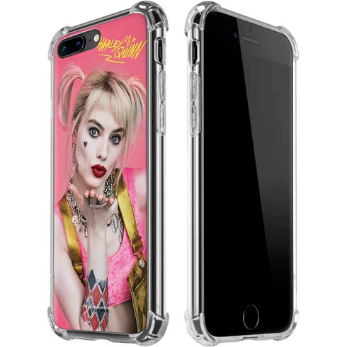 DC Comics Harley Quinn Blowing Kisses iPhone 7/8 Plus Clear Case