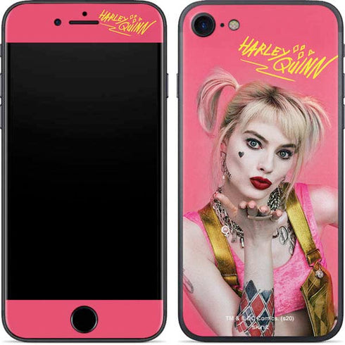 DC Comics Harley Quinn Movie Character Poster iPhone 7 Skin