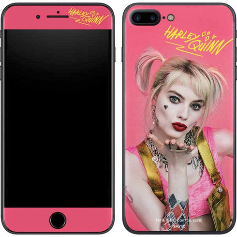 DC Comics Harley Quinn Movie Character Poster iPhone 8 Plus Skin