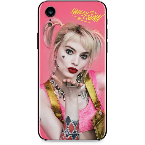 DC Comics Harley Quinn Movie Character Poster iPhone XR Skin