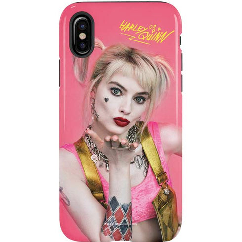 DC Comics Harley Quinn Movie Character Poster iPhone XS Pro Case