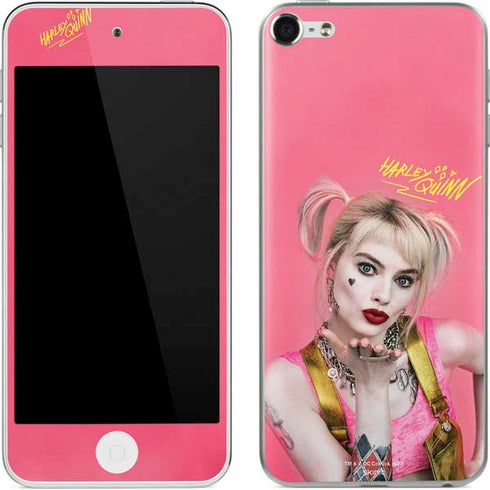 DC Comics Harley Quinn Movie Character Poster Apple iPod Skin