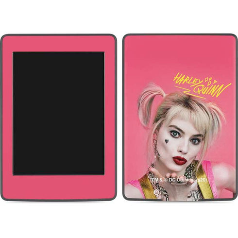 DC Comics Harley Quinn Movie Character Poster Amazon Kindle Skin