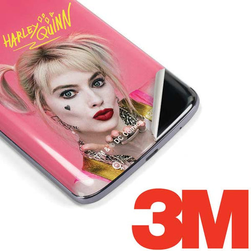 DC Comics Harley Quinn Movie Character Poster Moto E5 Plus Skin
