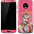 DC Comics Harley Quinn Movie Character Poster Moto G6 Skin