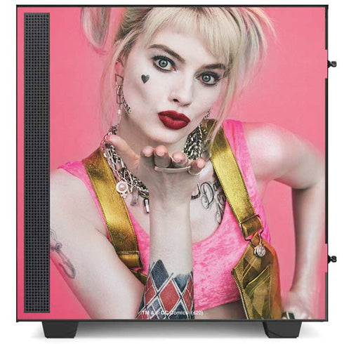DC Comics Harley Quinn Movie Character Poster NZXT H510 Compact ATX Mid-Tower Case Skin