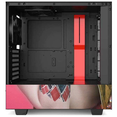 DC Comics Harley Quinn Movie Character Poster NZXT H510 Compact ATX Mid-Tower Case Skin