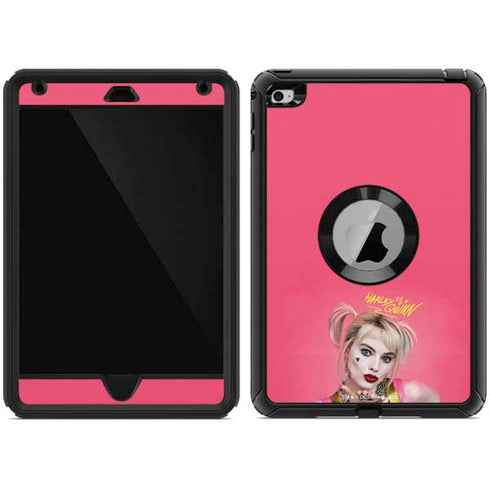 DC Comics Harley Quinn Movie Character Poster Otterbox Defender iPad Skin