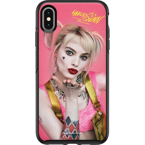 DC Comics Harley Quinn Movie Character Poster Otterbox Symmetry iPhone Skin