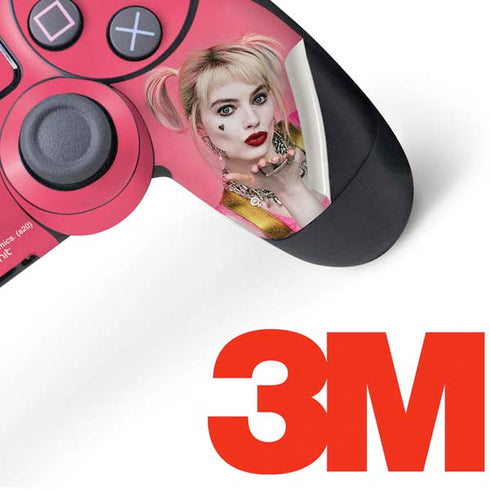 DC Comics Harley Quinn Movie Character Poster PS4 Controller Skin