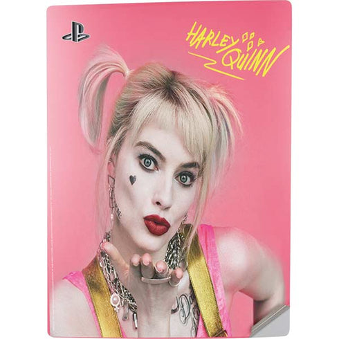 DC Comics Harley Quinn Movie Character Poster PS5 Digital Edition Console Skin