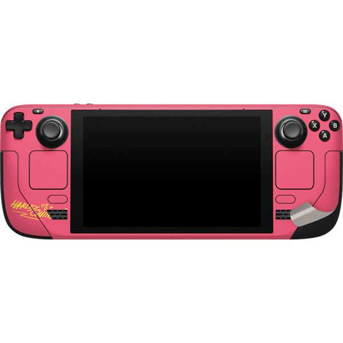 DC Comics Harley Quinn Movie Character Poster Steam Deck Handheld Gaming Computer Skin