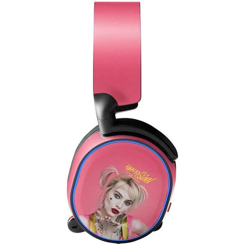 DC Comics Harley Quinn Movie Character Poster SteelSeries Arctis 3 Skin