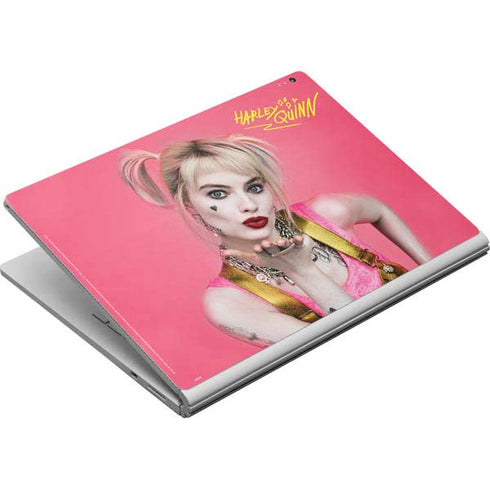 DC Comics Harley Quinn Movie Character Poster Surface Book Skin